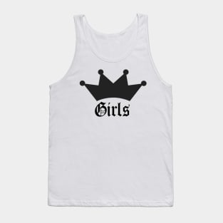 Girls with Crown Tank Top